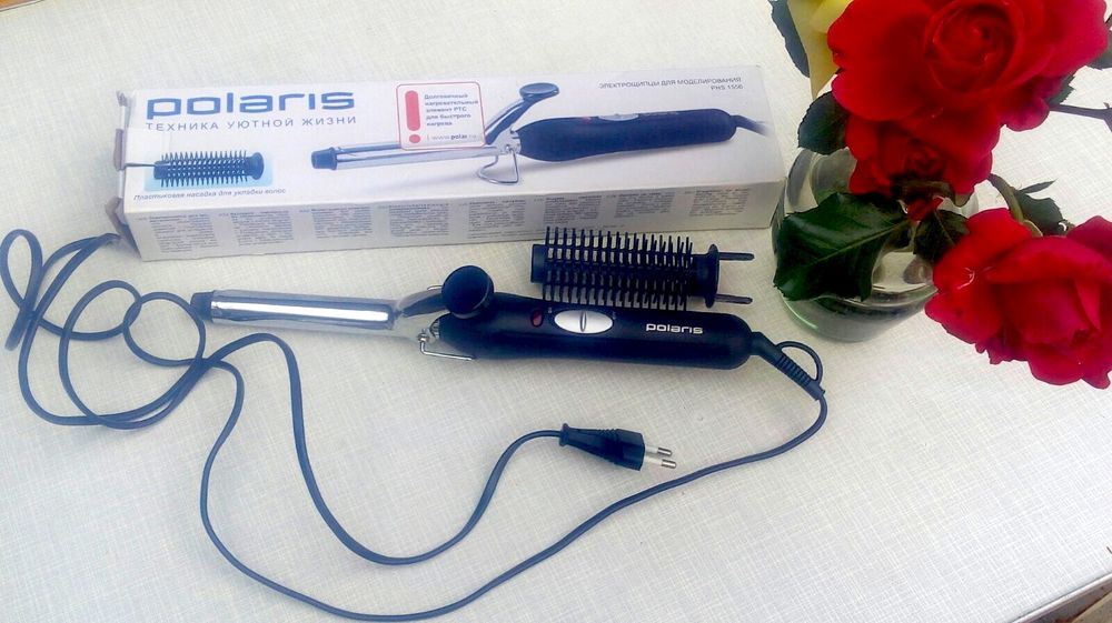Продам электрощипцы для завивки волос Polaris.