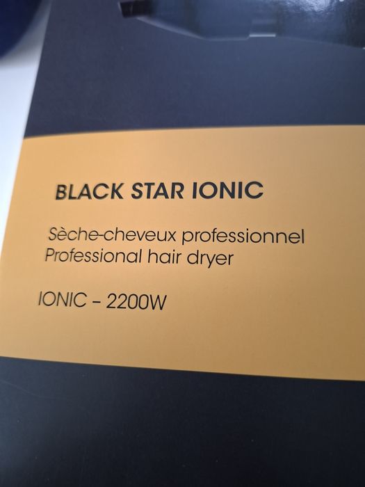 Фен BaByliss PRO BAB6250IE Black Star Ionic