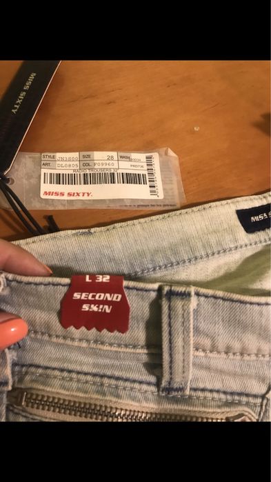 Spodnie jeansy MISS SIXTY rozm28