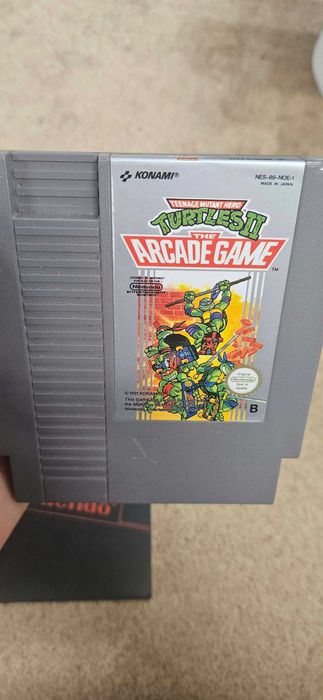 Gra Teenage Mutant Hero Turtles II The Arcade Game Nintendo NES