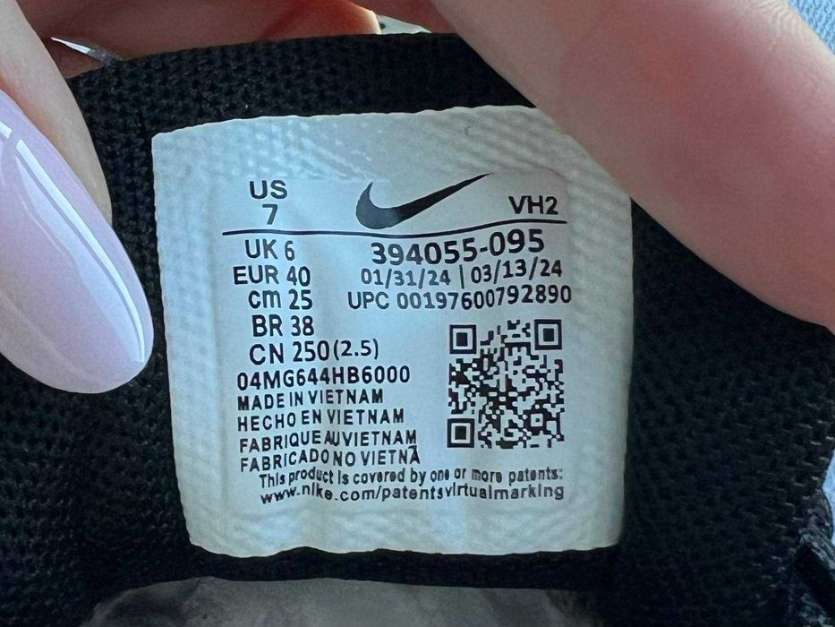 Мужские кроссовки Nike Initiator Triple Black GORE-TEX. 40-45