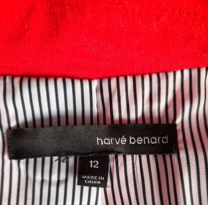 Blazer Harvé Benard, 55% linho. Tamanho L