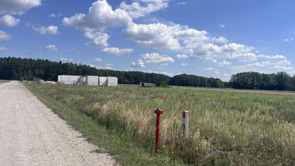 Działka budowlana 1157 mkw, z warunkami zab. pod Piotrkowem