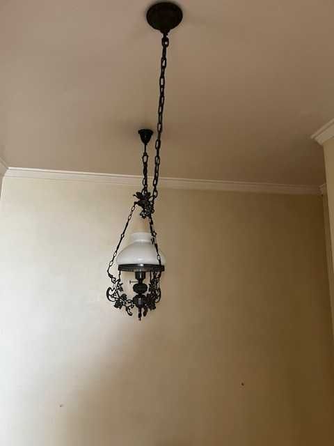 Lustre suspenso de estilo antigo/rústico clássico