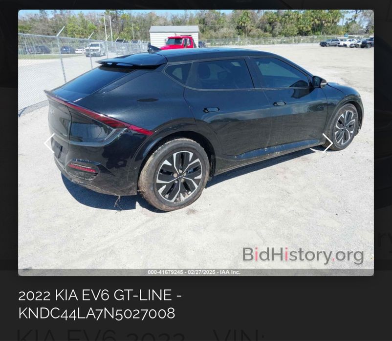 Кia ev6 разборка  все с этого авто