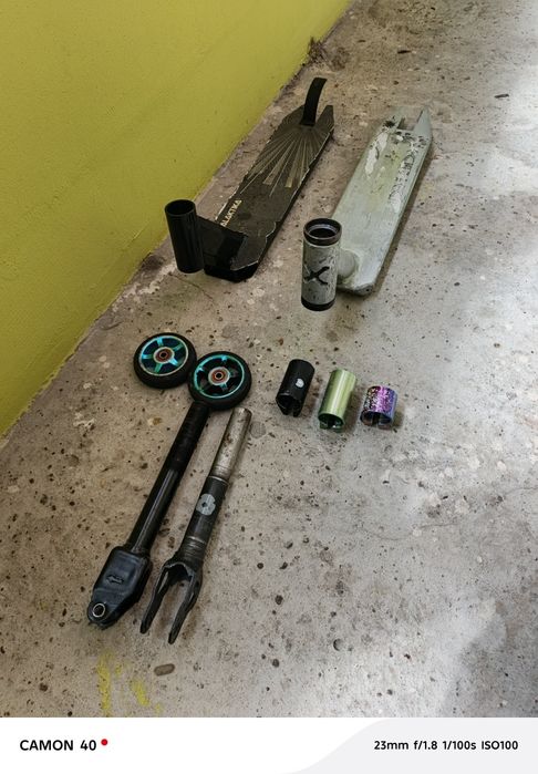 Деталі до трюкового самокату