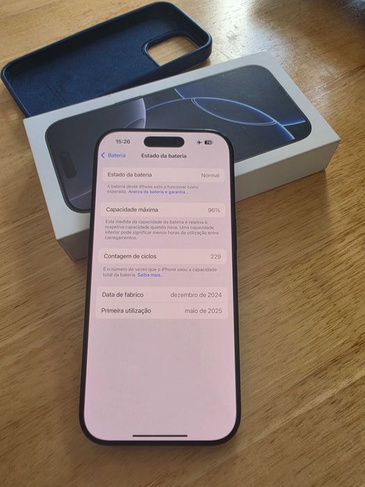 iPhone 16 Pro 128gb Preto - Como Novo