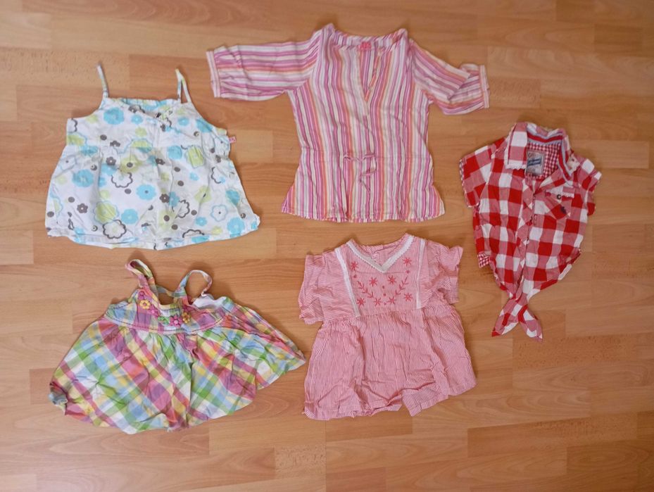 Camisolinhas/blusas para menina