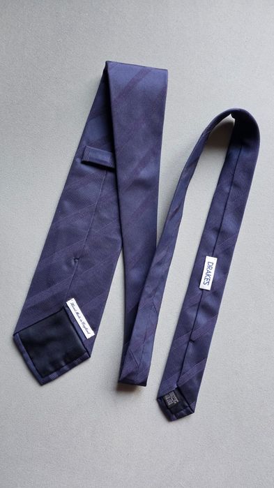 Krawat jedwabny DRAKE'S