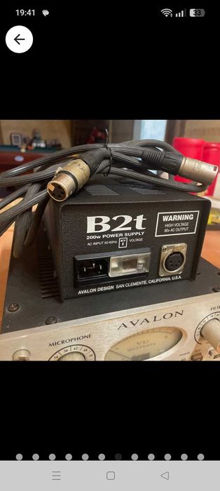 Avalon M 5 mic pre-amp