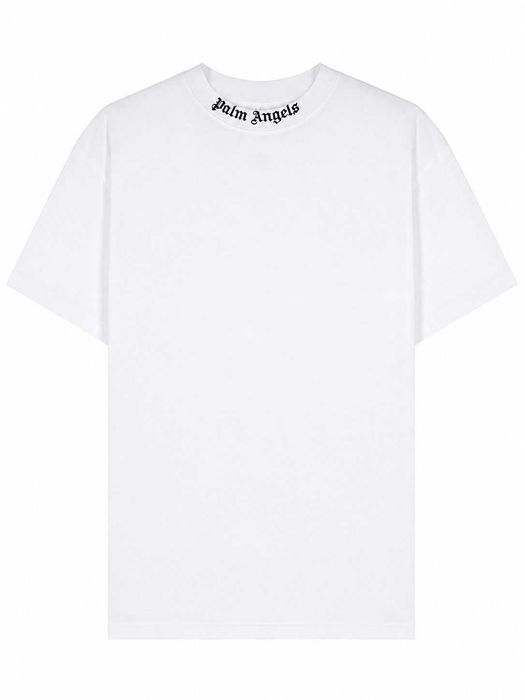 PALM ANGELS – biała, napis na plecach  Roz.XL