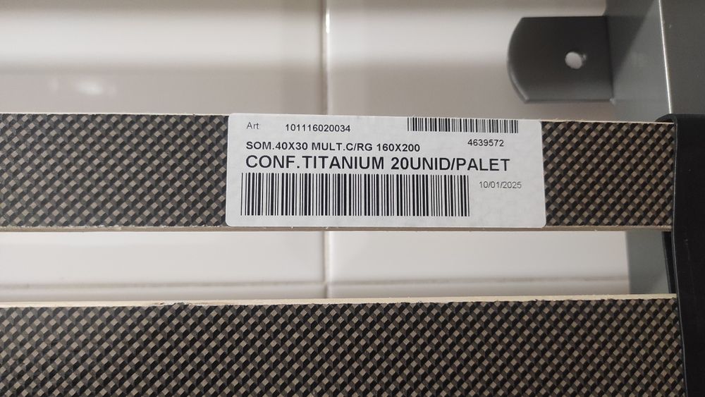 Estrado metálico novo 160x200 cm – resistente e confortável