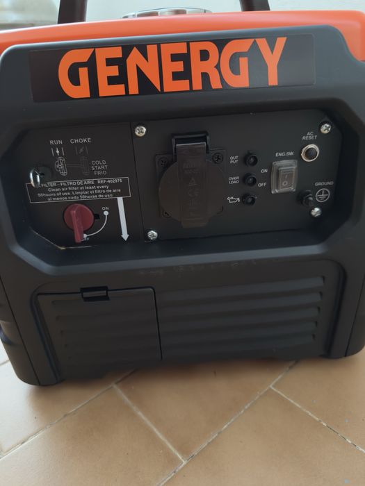 Gerador Inverter GENERGY LIMITED 1000i Como Novo