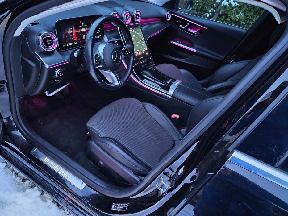 Mercedes C200 204km 4Matik Kamery 360 Salon Polska Wirtualne Zegary