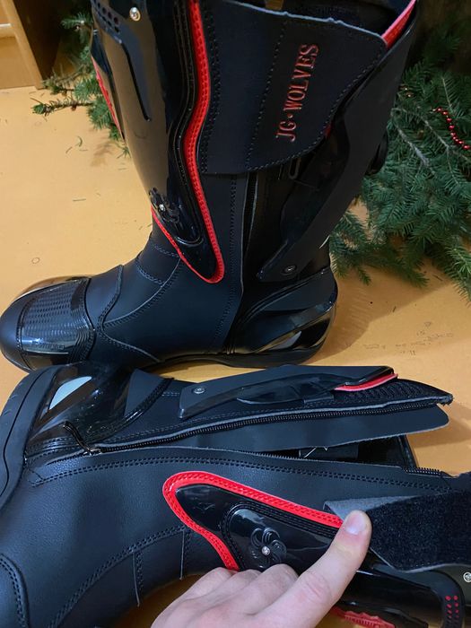 Розмір 43-47.Нові эндуро мотоботи,мотовзуття JG Wolves .Мотоботинки