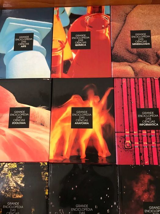 10 livros coleção Grande enciclopédia