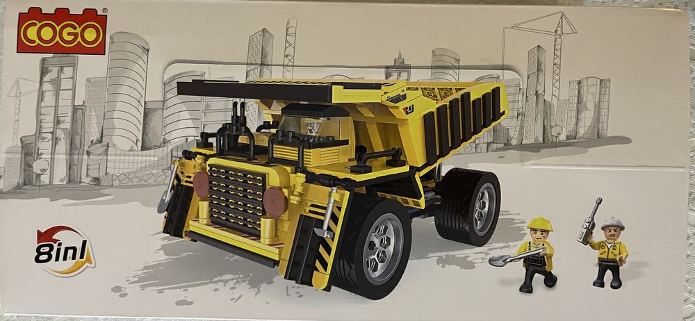 Klocki Cogo 3039 „Budowa” 8in1 846pcs 6+
