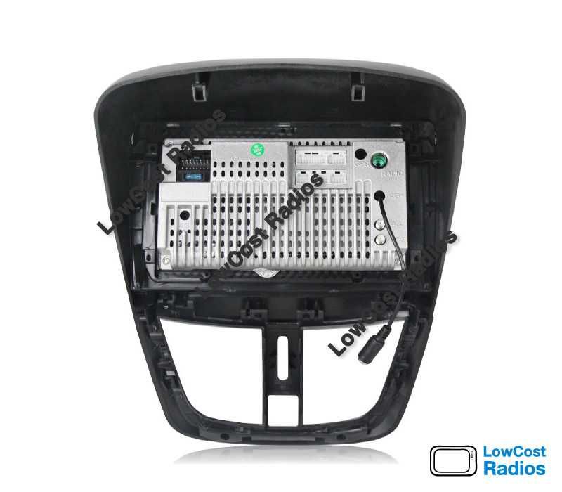Auto Rádio 9' PEUGEOT 207 | GPS ANDROID Bluetooth USB APPS WIFI | CARPLAY • ANDROID AUTO