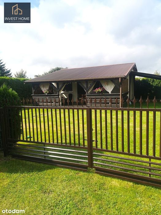 Działka ROD 300 m² | murowany domek | wyposażona | Konin