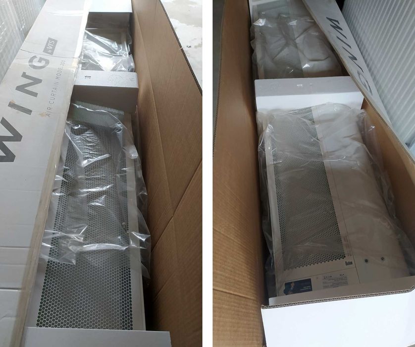 Kurtyna powietrzna VTS WING C200 EC - nowa - okazja