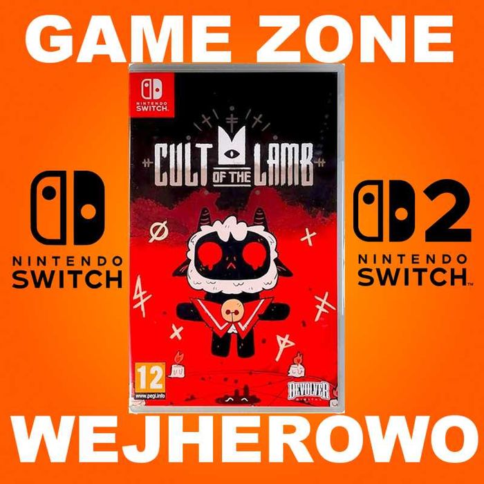 Cult of the Lamb Nintendo SWITCH + Oled + Lite + SWITCH 2