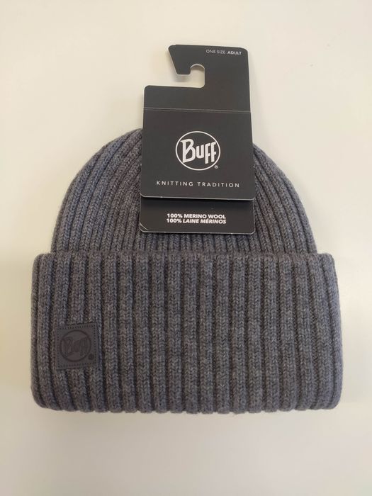 Czapka Buff Fisherman Hat Ervin Grey 100% Merino Wool