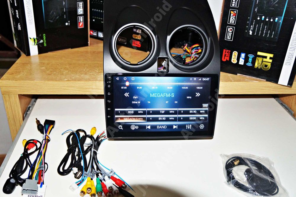 AutoRadio P/ Nissan Qashquai Android 12-/16Gb/32gb64gb+Câmera/GPS_ Wif