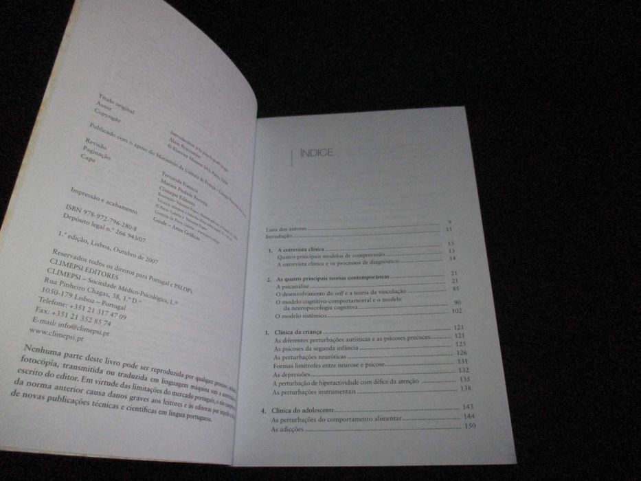 Livro Manual de psicopatologia Alain Braconnier