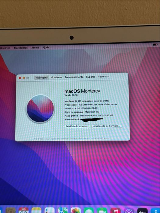 Macbook Air 13" 2015