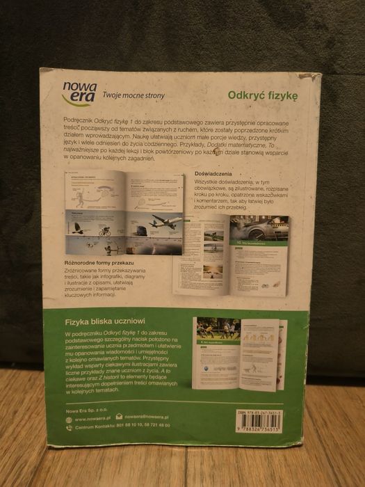 Książka Odkryć Fizykę 1