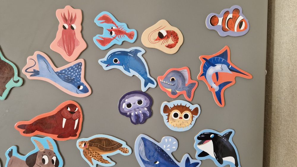 Магніти тварини, набор магнитов на холодильник