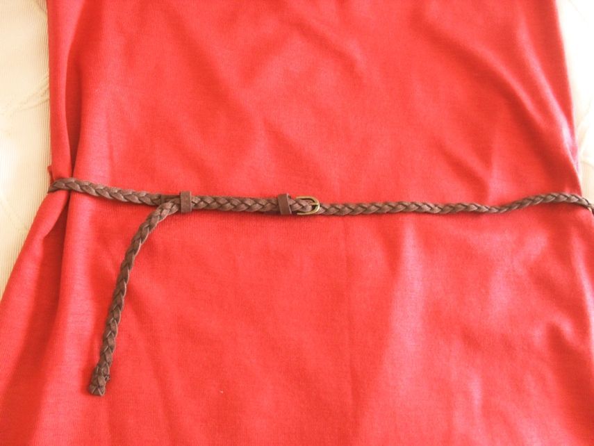 Vestido novo laranja tamanho 40, veste 38/40