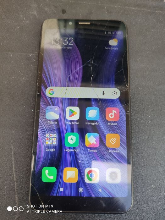 Redmi 6 com visor partido