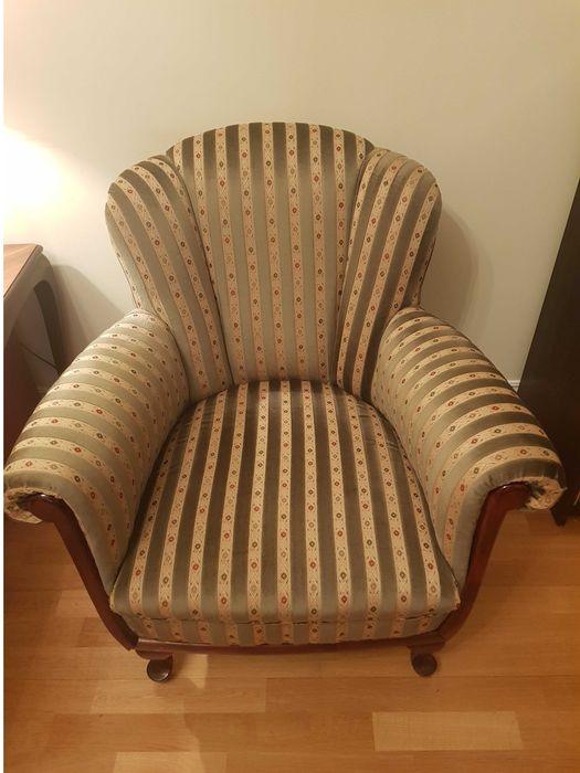 2x Fotel salonowy palacowy klubowy dworski