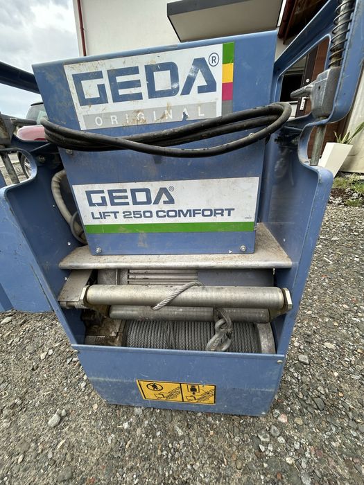 Winda dekarska GEDA LIFT 250 COMFORT