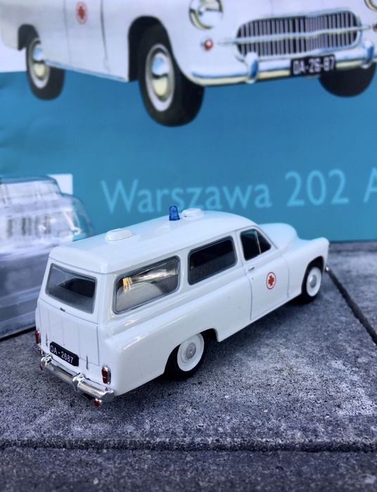 WARSZAWA 202 AMBULANS-auta PRL,model,autka,kolekcja, wydanie specjalne