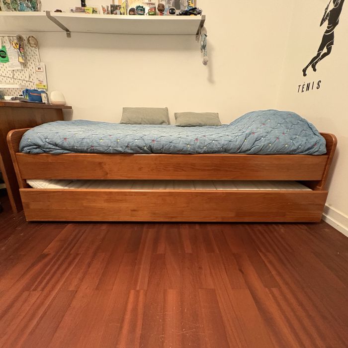 Cama individual de solteiro da marca CERNE