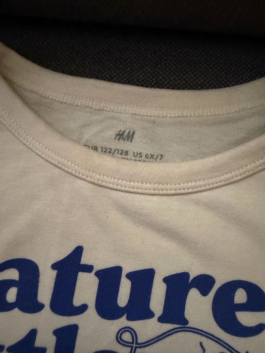 Koszulki tshirty 122/128 h&m