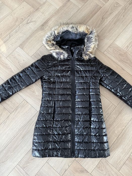 Płaszcz zimowy damski rozmiar S-M