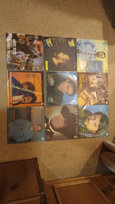 Виниловые пластинки СССР