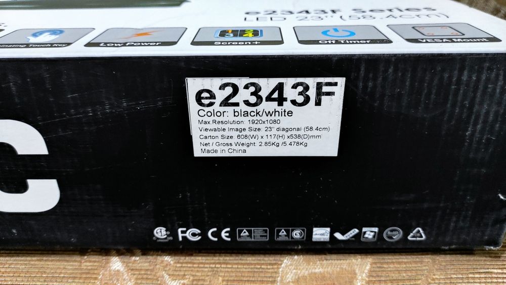 Монитор AOC E2343F