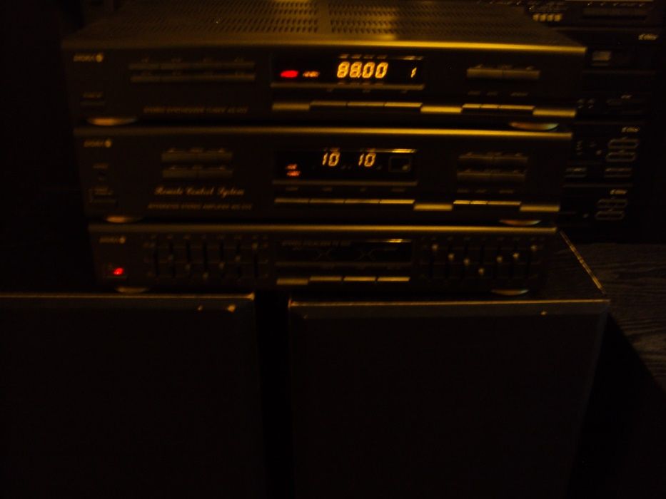 Tuner Diora AS 502 do wieży Unitra - panel stan wizualny perfekt