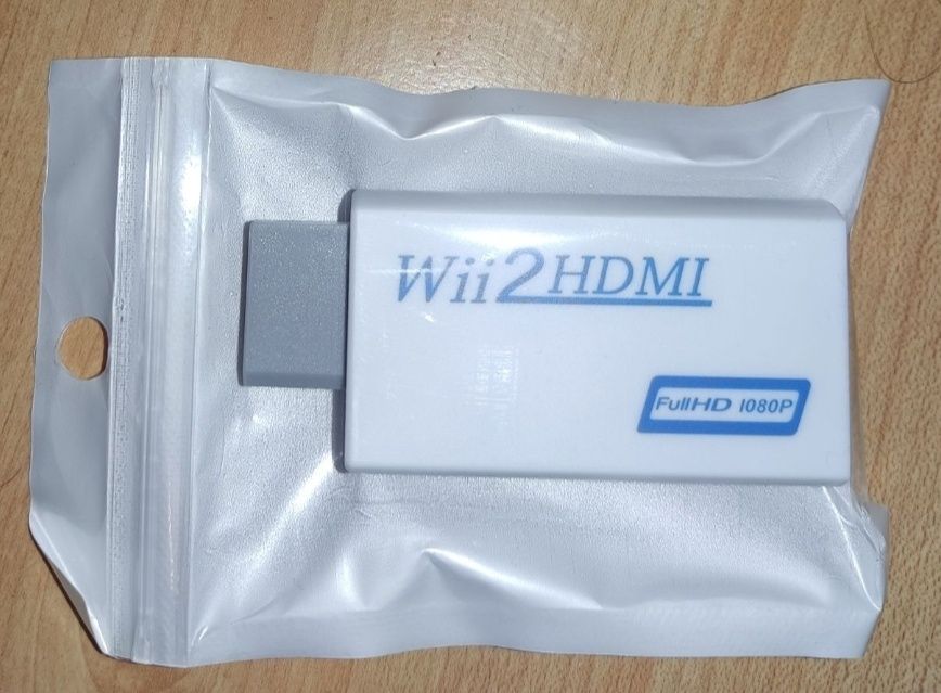 Adapter to connect Nintendo Wii to TV via HDMI64585395166210120