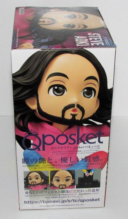 Figura Qposket Steve Aoki Bandai/Banpresto Novo/Selado