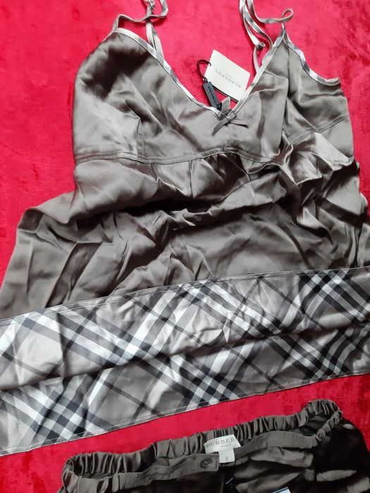 Burberry koszulka+spodenki silk 100%oryg nr seryjny