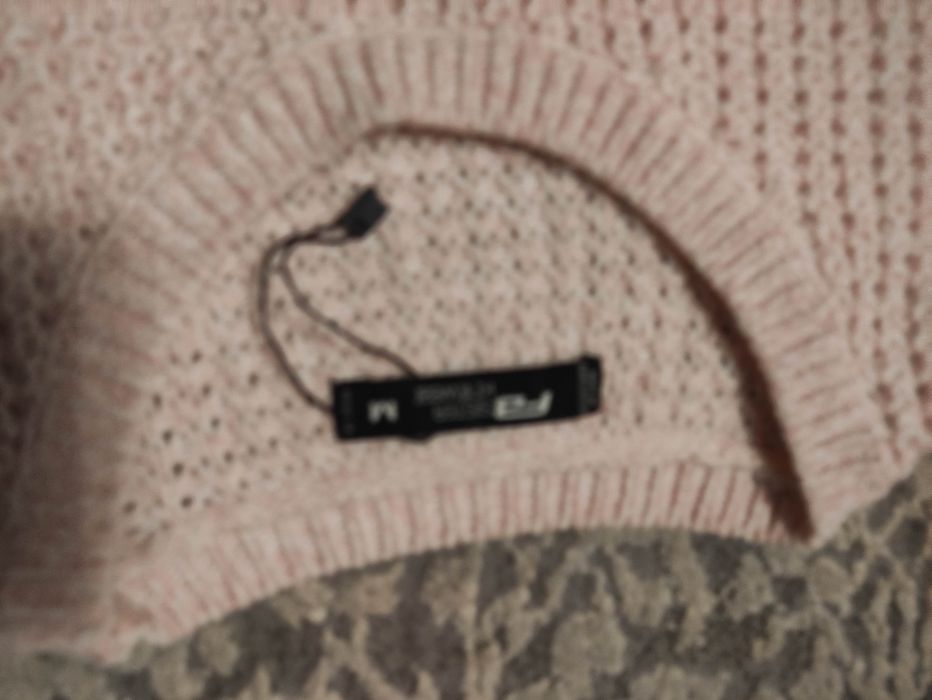 Sweter dziewczęcy damski r. M kotek FB sister knitwear