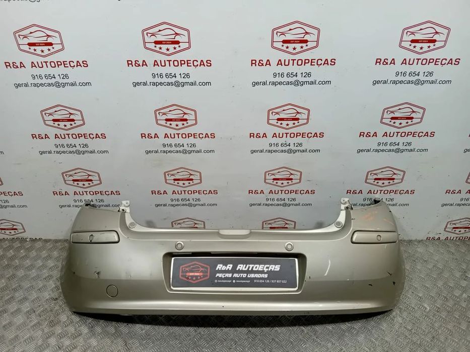 Parachoques Trás Renault Clio III 3 Fase 1 Com Sensores Original