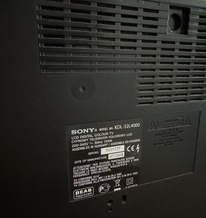Telewizor kdl 32s4000
