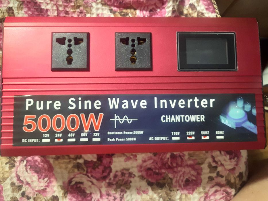 Инвертор 5000стаблом чиста 
   синусоида