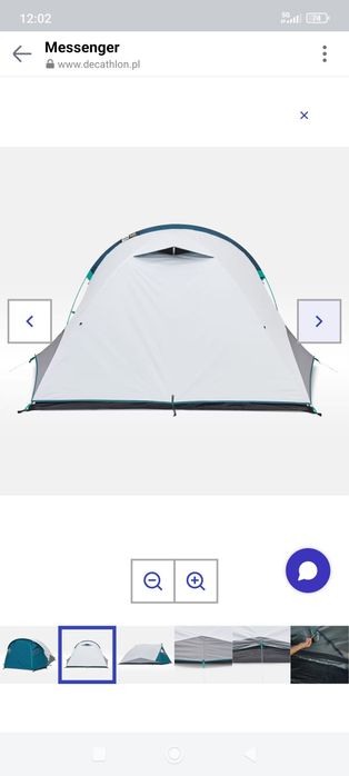Namiot 3 osobowy Decathlon